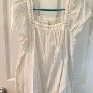 Square knock coastal grandma look shirt